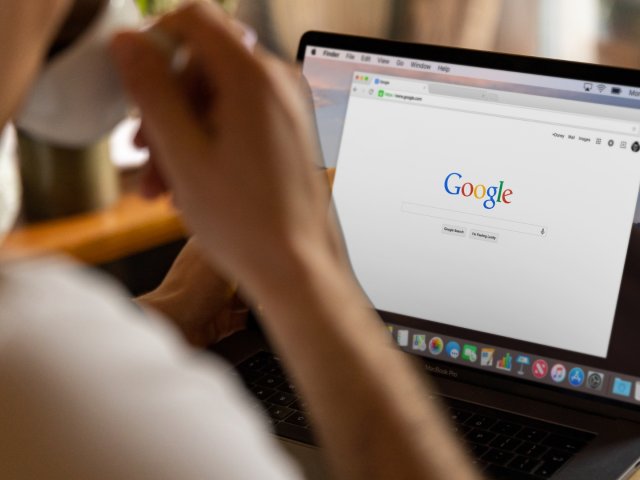 Google på skjerm