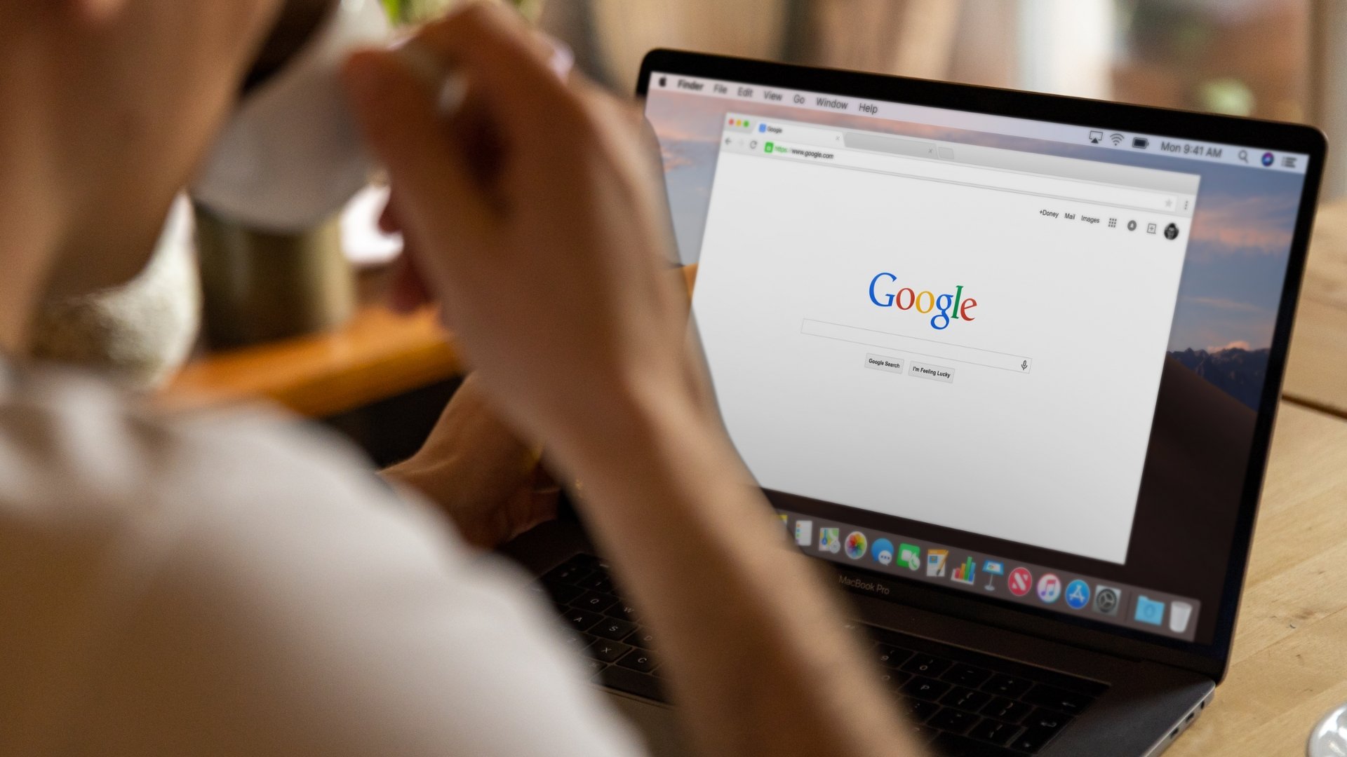 Google på skjerm